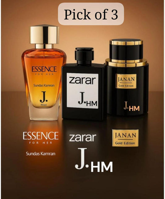 3 Pcs Fruity Perfume Set - Long Lasting Fragrance