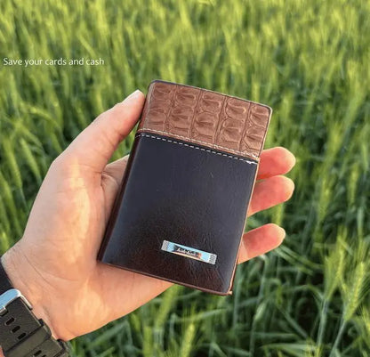 Men’s Premium Leather Wallet – Slim Stylish Durable Multicolor Pocket-Friendly Design