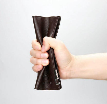 Men’s Leather Bi-Fold Wallet – Slim, Stylish & Pocket-Friendly