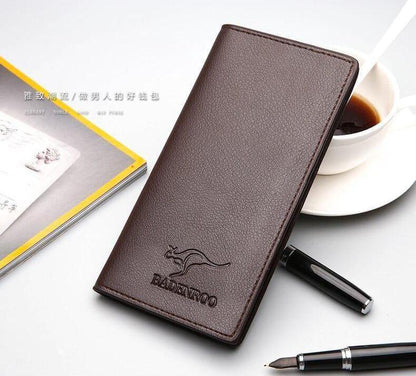 Men’s Leather Bi-Fold Wallet – Slim, Stylish & Pocket-Friendly